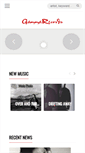 Mobile Screenshot of gammarecords.com